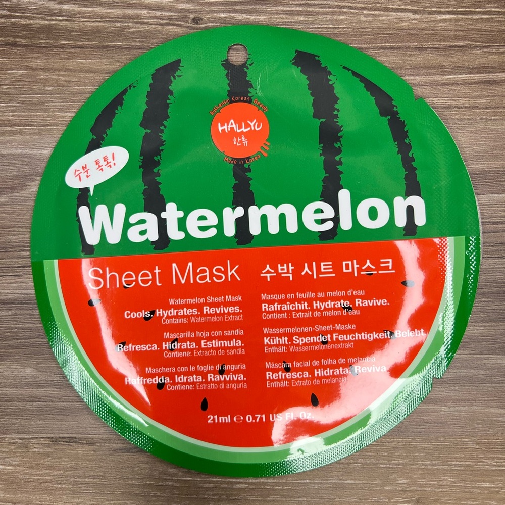 Watermelon Face Mask
